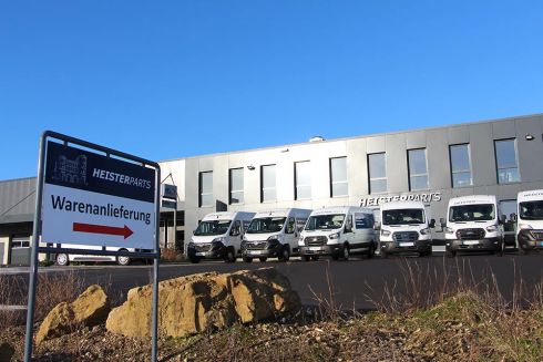 Gebäude Heisterparts Bereich Warenanlieferung